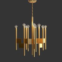 Sciolari Brass Chandelier (112129)