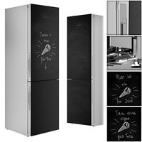 Double-chamber refrigerator MIELE KFN29683D bb with chalk board (112015)