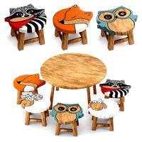 Kids furniture 01 animal chairs (111780)