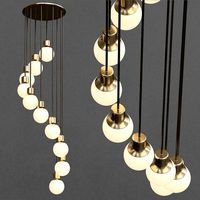 Mass Light NA6 chandelier by &TRADITION (111536)