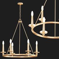 Kichler Signata Classic Pewter Chandelier (111425)