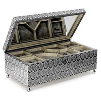 David Linley Silver dove jewelry box (111249)