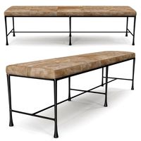 Christian Liaigre Sud bench (111167)