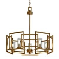 Marco 5-Light Chandelier with Clear Glass Shade (110700)