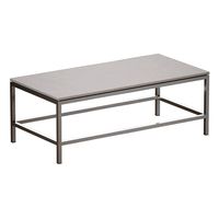 Era Limestone Rectangular Coffee Table (Crate and Barrel) (110653)