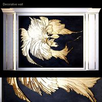 Decorative wall goldfish (110556)
