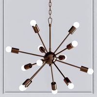 Loft Industrial Sputnik Chandelier (110405)