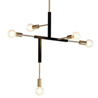 Lambert Fils Studio Cliff Suspensions Lamp black Chandelier (110400)