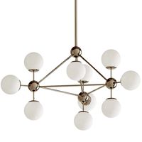 Modo Chandelier White Glass (110332)