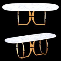 Capital Collection Convivio Oval dining table (110317)