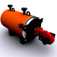 Gas boiler compact