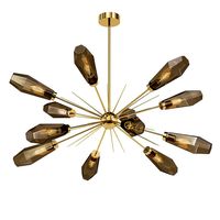 San Vicente Smoky Glass Chandelier (110005)