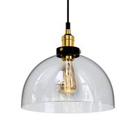 Loft-Concept Clear Glass SemiSphere Cloche Chandelier (109860)