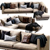 DEE DEE Leather Sofa By BERTO (109664)