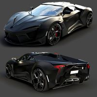 Fenyr Supersport Wmotors Black Car (109504)