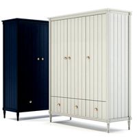 Bourbon Vintage 3 Door Triple Wardrobe (108996)