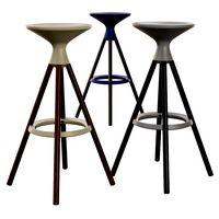 Bulbil Plastic & Wooden Serralunga Barstool (108706)