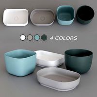 Esedra by SDR Ceramiche Revolution Washbasin Set (108518)