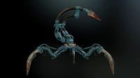 Battle tripod (Sci-fi, hard surface) (108023)