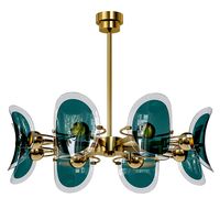 Loft Concept Lily Turquoise Chandelier (107883)