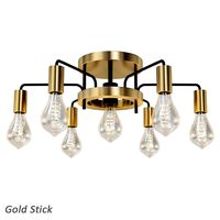 Loft Concept Gold Stick Top Chandelier (107879)