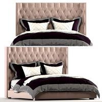Rh Teen Zadie Tufted Bed (107714)
