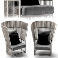 Tibidabo High armchair (107672)