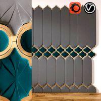 Wall 3d panel 004 (107363)