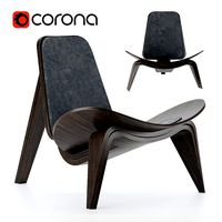 Shell by Hans J. Wegner Armchair (106975)