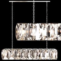 HARLOW CRYSTAL RECTANGULAR CHANDELIER 62 (106688)