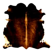 Cowhide Rug Europe Dark Brown (106428)