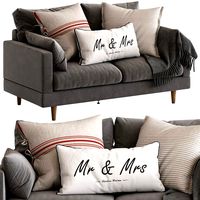 Temple & Webster Silas 2 Seater Sofa (106392)