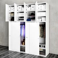 Ikea Ophus Wardrobe with Sliding Door and 8 Drawers (106290)