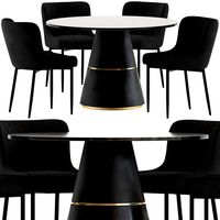 Innova Australia Danya Chair and Keys Road Designs Bowen Table (103983)