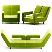 modular  armchairs for Small Spaces (103619)