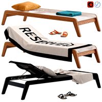 HARBOUR Pacific Stacking Sunlounge (102686)