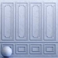 Decorative Stucco with Molding 18 (102543)