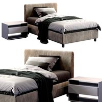 Flou Bed Notturno (102470)