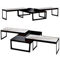 SM Living Couture KIRA SET OF 3 COFFEE TABLES (102409)