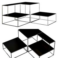 Francesca Levi KUBRIK IRON SET OF 3 COFFEE TABLES (102151)
