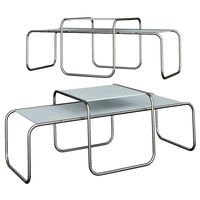 Archilab SET OF 2 COFFEE TABLES BY MARCEL BREUER (101921)