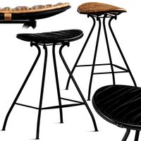 Ryder Saddle Vintage Stool (100956)
