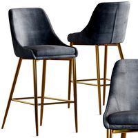 Karina Velvet Chair (100898)