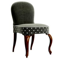 Jonathan Charles Gunby Grey Fruitwood Dining Side Chair (70585)