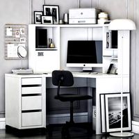 Ikea MICKE corner workplace (67468)