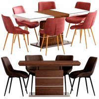 Imodern Arioso Table and Amalia Chair (66447)