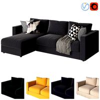 Ikea vimle corner sofa (66433)