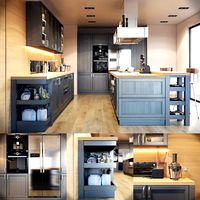 Zov Fortwood Kitchen with Appliances (53332)