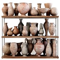 Dishes Clay Rack n2 (49212)