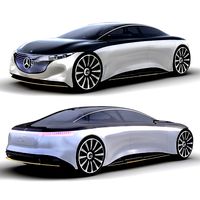 Mercedes Vision EQS Car (49196)